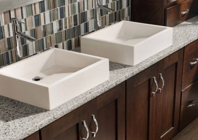 Peppercorn White Quartz Kitchen Countertop | Colorado Springs