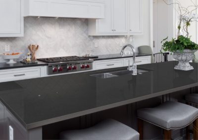 Shadow Gray Quartz Kitchen Countertop | Colorado Springs