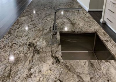Blue Dunes Granite Kitchen Countertop | Colorado Springs