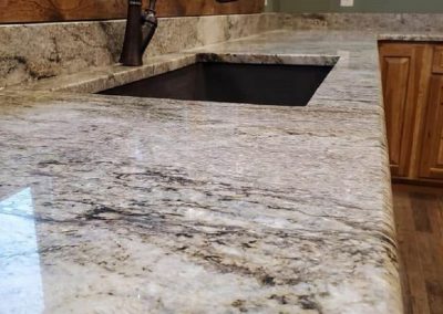 Azul Celeste Granite Kitchen Countertop | Colorado Springs