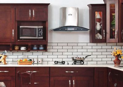 Espresso Shaker Traditional Kitchen Cabinets in Colorado Springs