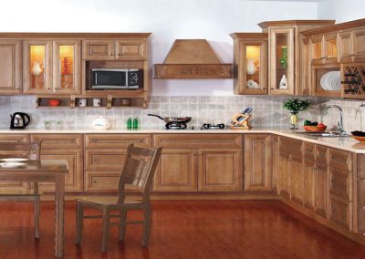 Ginger Square Traditional Kitchen Cabinets in Colorado Springs